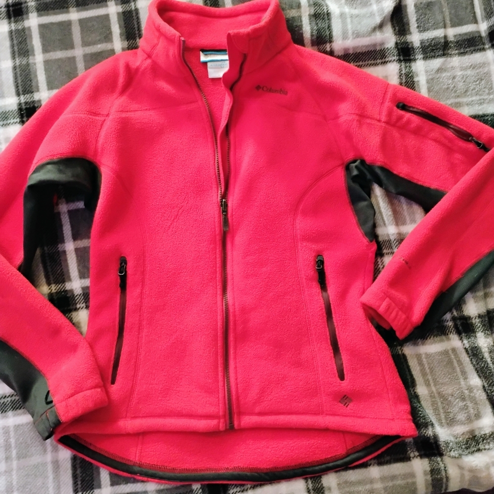 Columbia Women's Pink Fleece Jacket
